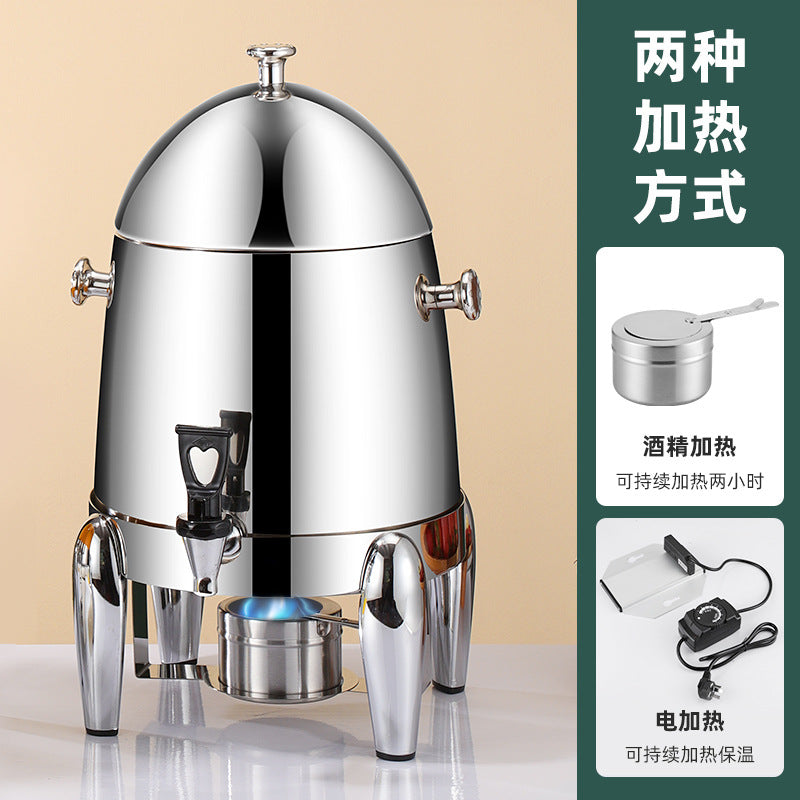 Coffee tripod, restaurant commercial beverage bucket Stainless steel visual beverage machine Juicer Korean, juice tripod