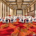 Restaurant carpet chinoiserie style large area banquet hall private room hotel aisle flame retardant cerpet commercial full floor
