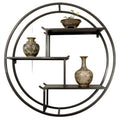 Popular wine rack wall-mounted storage rack wall-mounted storage cabinet bedroom wall creative plaid living room wall cabinet wall iron art