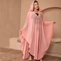 fashion women's clothing style hot diamond beading high density chiffon loose cape shawl