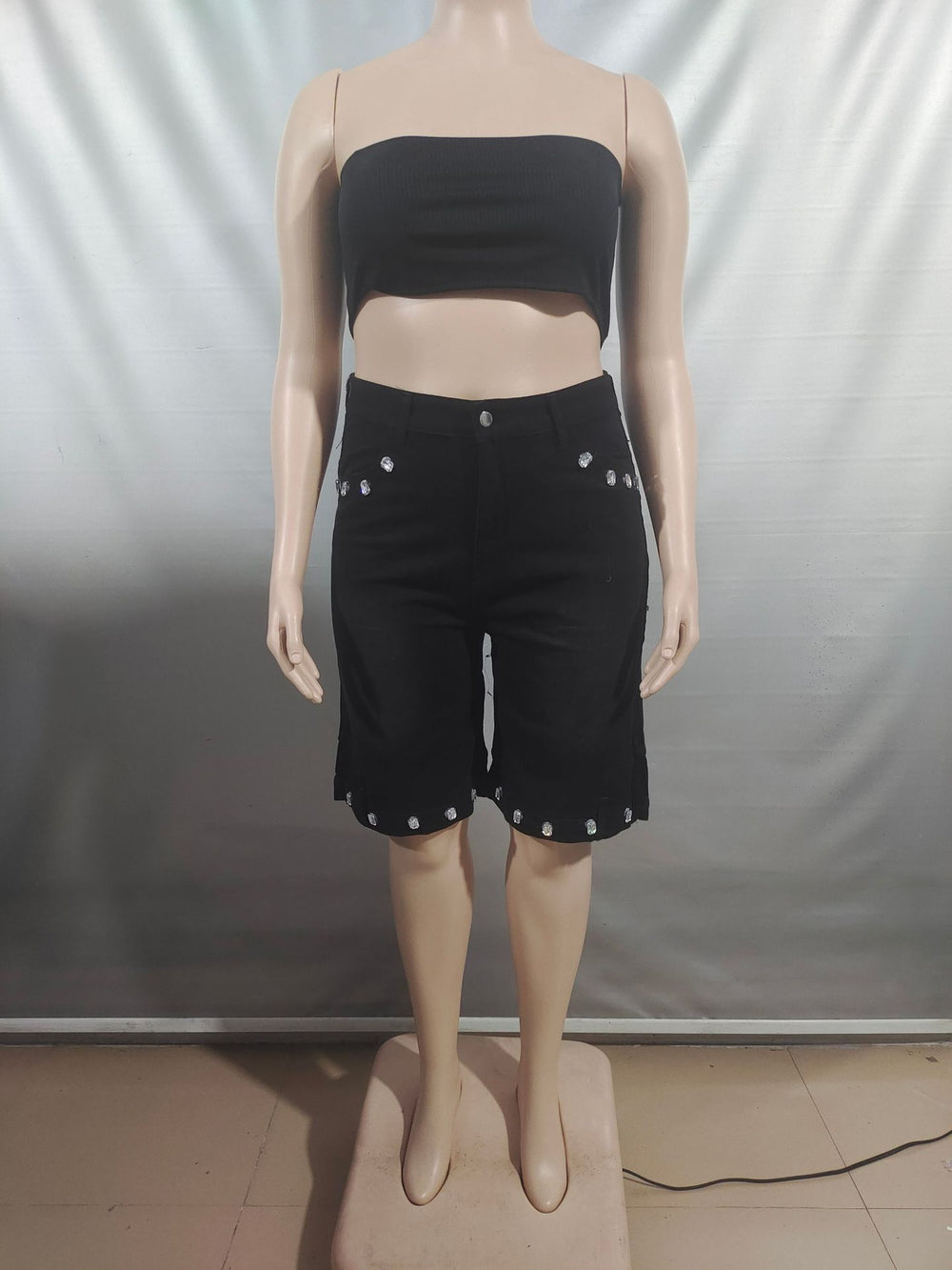 European and american style women's denim shorts -  cross-border fashion - new summer washed reverse design casual pants