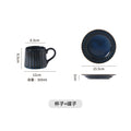 Kiln-turned-oulan cups and saucers