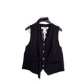 Frenchv neck single-breasted exquisite embroider suit vest women's work clothing style lacepatchwork style vest vest