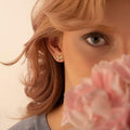 2024 new bowknot stud earrings for women, fashionable and elegant, unique and high-end, personalized earrings - in stock