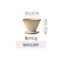 Matte warm white - funnel