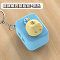 new product decompression creative kitten plug button with music key pendant mini office ornaments small toys
