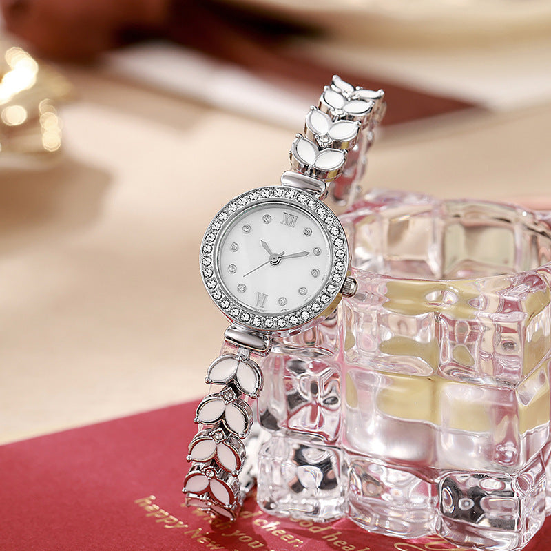 new arrivalcolorful mermaid fashioncasualeasiest for match women's epoxy bracelet watch women's diamond quartz watch