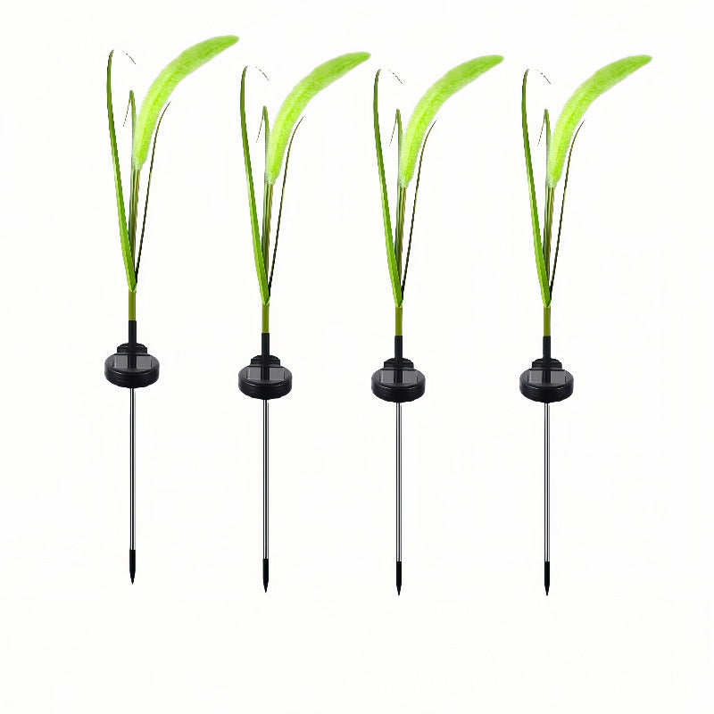 Solar light Outdoor garden light Automatic light in the dark Solar butterfly Firefly rose floor insert night light