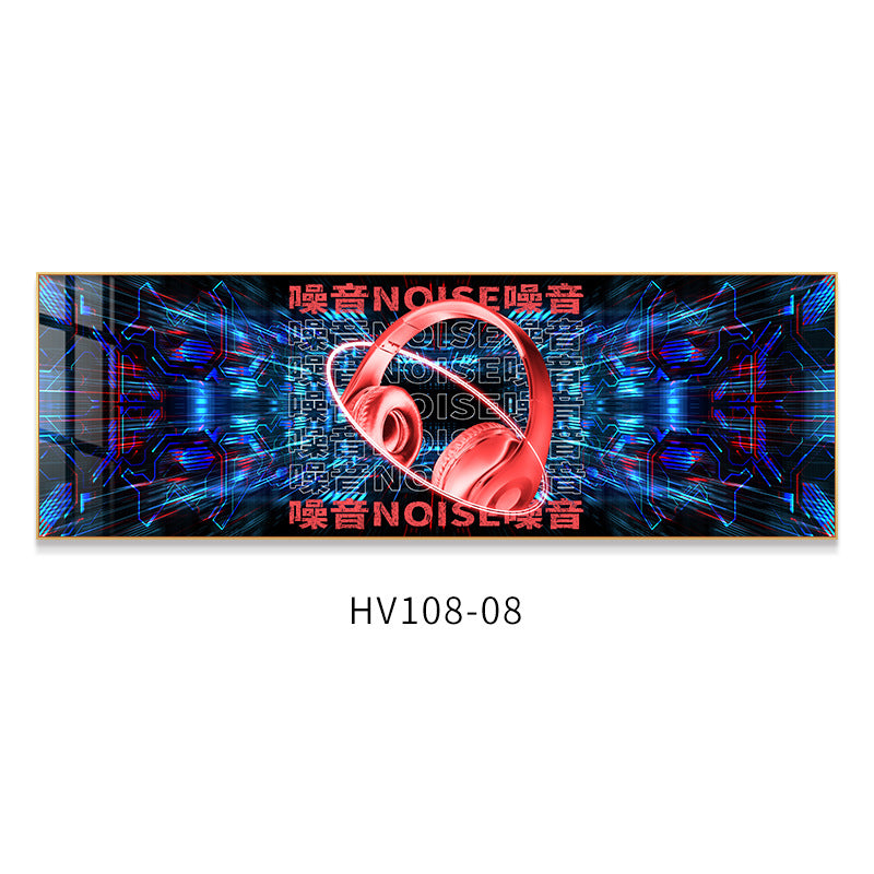 KTV box decoration painting hanging painting club room bar nightclub LED with light luminous lighting background wall mural