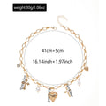 Pearl cross pendant wholesale - trendy cross-border jewelry for women - heart-shaped, niche, high-end, instagrammable, versatile necklace