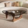 Glass coffee table creative popular coffee table living room for home small apartment modern casualaccessible luxurynormcore small table