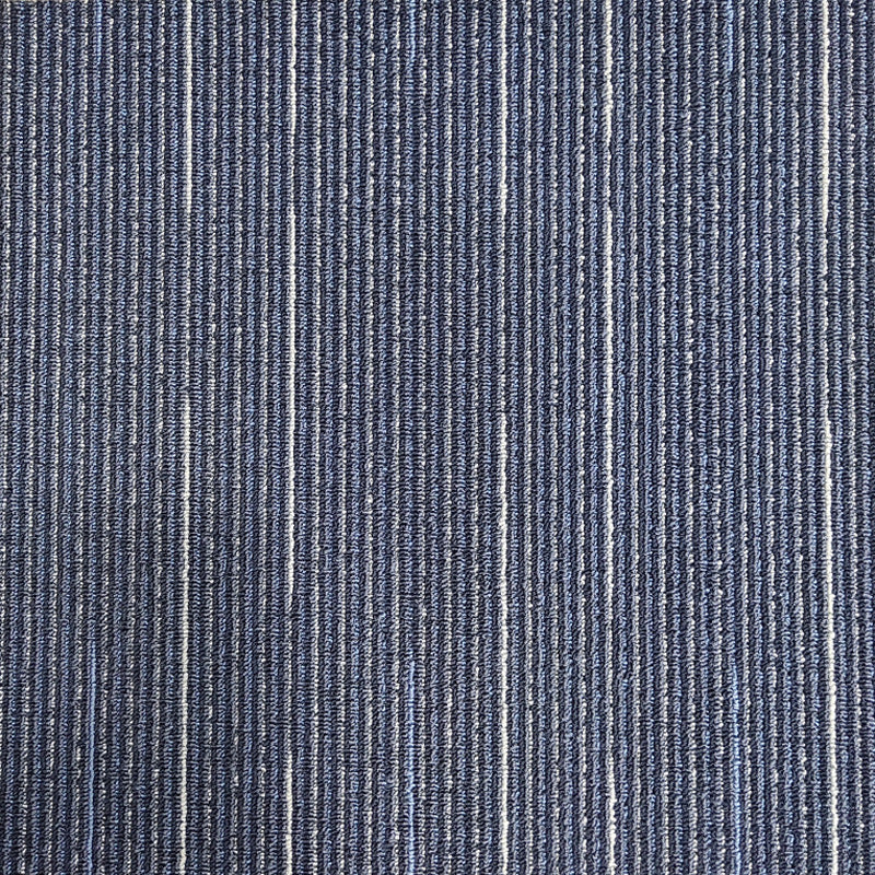 Ready-to-ship office modular carpet tiles - striped conference room carpet - commercial grade eco-friendly polypropylene carpet flooring