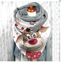 Export fashion buckle imitation cashmere printing scarf long scarf triangle scarf