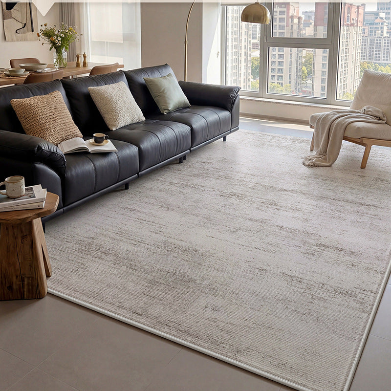 New living room rug: italian modern, light luxury, high-end, waterproof, stain-resistant, thickened sofa bedside rug, bedroom carpet