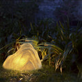 Outdoor waterproof led creative light-up stone lamp - garden lawn decoration, courtyard landscape, solar powered simulated stone light