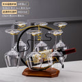 Wine tasting glass 460ml + peaceful deer wine rack