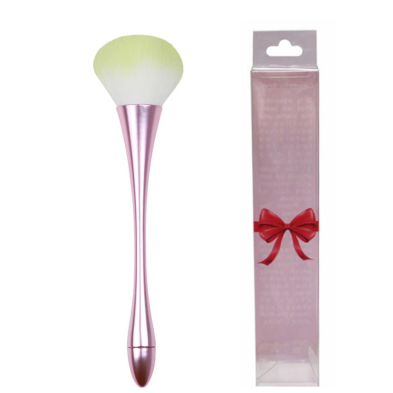 Single large small waist makeup brush beauty tool blush brush round head dust brush soft bristle loose powder brush makeup brush