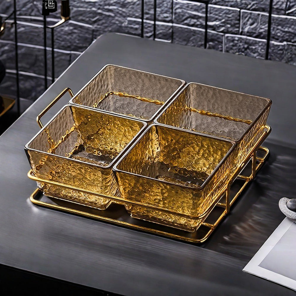 Nordic light luxury plastic beauty salon fruit snack plate snack tea snack sugar ktv dried fruit plate high appearance storage