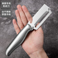 Stainless steel sugar cane peeling knife, kitchen special peeling knife, commercial thickeneded pumpkin and lettuce peeling knife, shaving