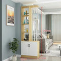 Entrance door shoe cabinet, entrance cabinet, all-in-one screen partition, living room cover, wine cabinet, storage rack, prosperous decoration cabinet