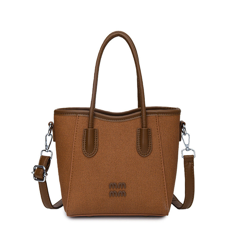 retro satchel bag for women 2025new arrivaltrendyeasiest for match shoulder crossbody bag classy sense work clothing bucket bag