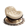 New arrival balcony chair rocking recliner casualfor home adult lazy sofa chair eggshell sleeping single rocking chair