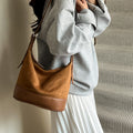 2025 new autumn/winter niche fashion shoulder bag - premium bucket bag for women, trendy, casual, commute, and crossbody bag