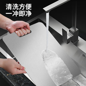 Thickened honeycomb surface stainless steel cutting board 316 enlarged antibacterial and mildew-proof for home cutting board fruit cutting board panel cutting board