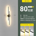 Minimalist modern linear living room grid light, bedroom bedside wall lamp, hotel aisle sofa background wall light