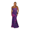 Starry sky print dress sexy deep v cami maxi dress european and american summer new  plus size women's long dress