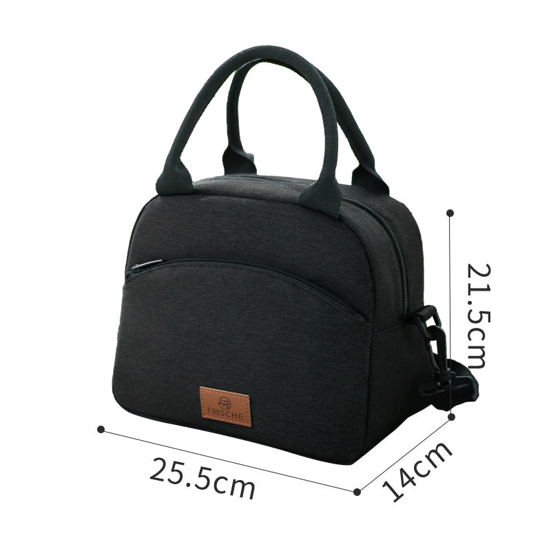 Beilian  portable lunch box bag can be carried across waterproof thermal insulation bag, office workers large-capacity lunch with rice bento bag
