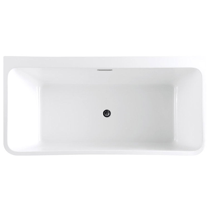 Sannora Saint Laurent bathroom small acrylic simple rectangular adult independent bathtub 1.6-1 meters