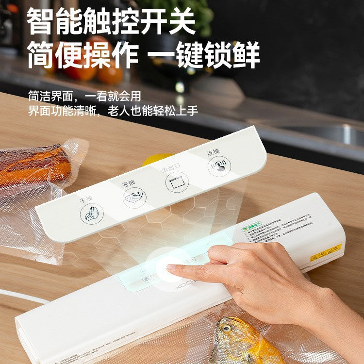 Luxury vacuum sealer - compact home food bag vacuum sealer - vacuum packaging and sealing machine - cross-border e-commerce