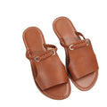 european and american export flat one-strap women's slippers, cross-border  new style, size 43 plus size women's summer beach sandals