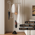 Cream style floor-standing clothes hanger, high-end for home clothes storage display rack, entrance hall, living room, bedroom, entrance coat rack