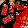 Opporeno15 mobile phone case a93 r17 glitter swirl festive red case oppo reno15 mobile phone case