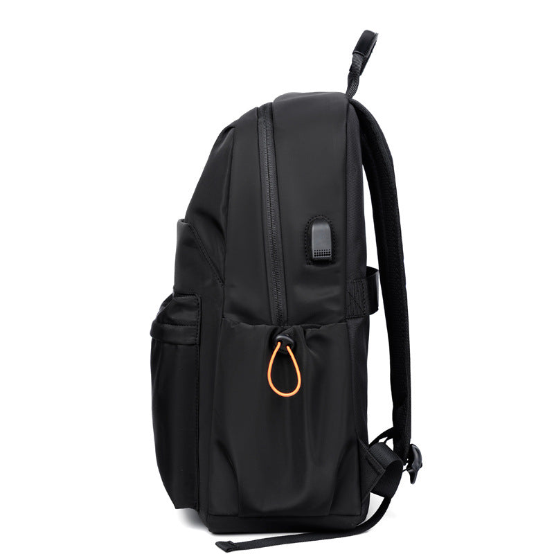 Street Trend Backpack Men's Backpack Casual Travel Bag Simple Commuter Computer Bag Men's Backpack Backpack