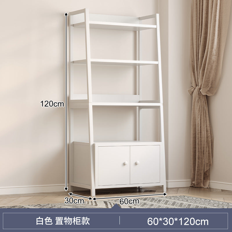 Shelf Multi-layer storage shelf Floor-to-ceiling office locker Shelf Layered shelf Living room display Cabinet with door