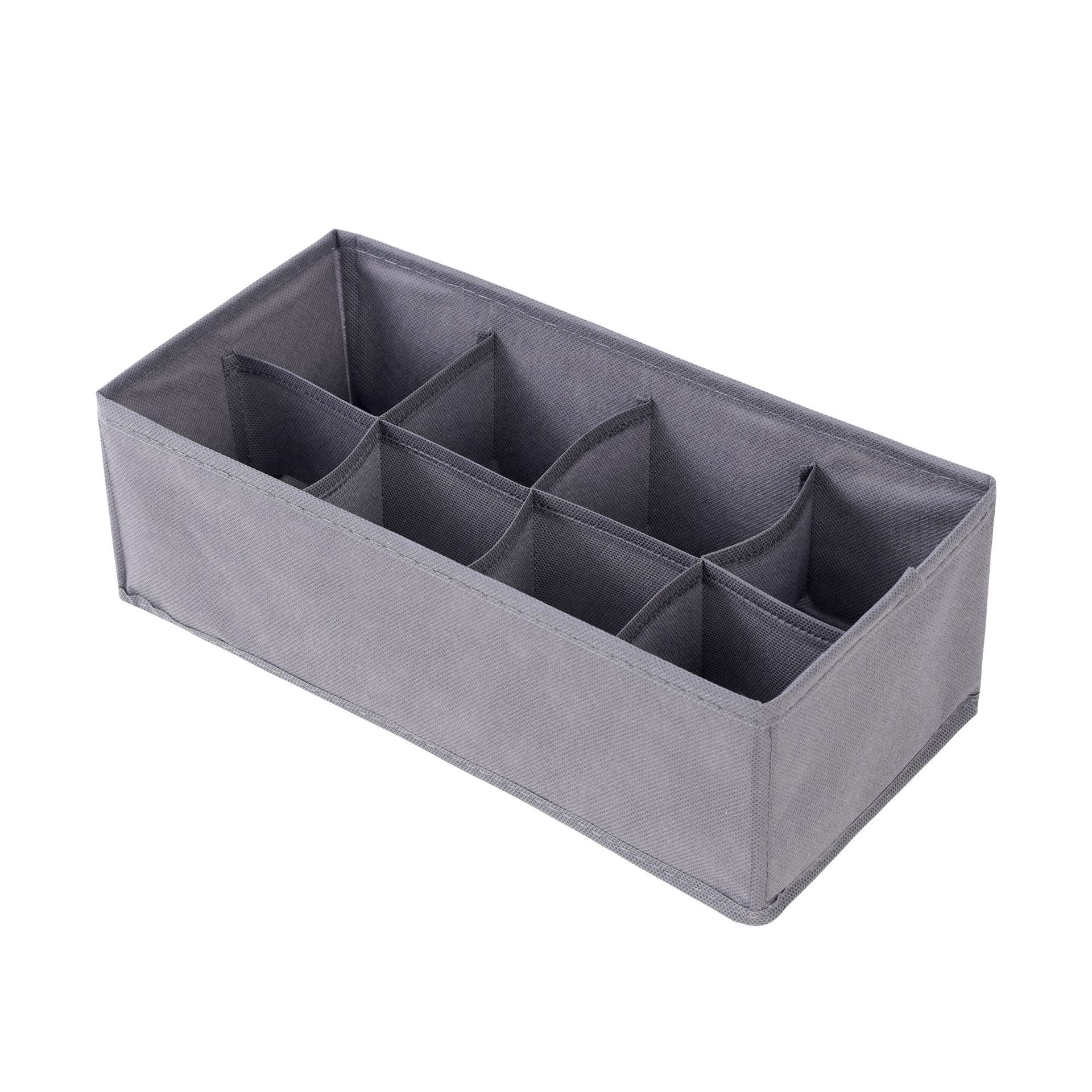 Off-white rose red underwear storage box four-piece set, socks storage fabric bra storage box 6 grids 7 grids 8 grids 24 grids