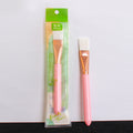 Zhiwei makeup brush beauty mask brush white soft bristles bright gold aluminum cover diy spa care tools beauty supplies