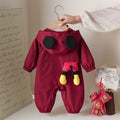 Spring & fall super cute jumpsuit for going out baby jacket autumn clothes baby hooded romper cute going out clothes trendy