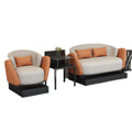Gaming chair billiard hall sofa rest area special sofa for watching the game sofa and coffee table combination for billiard room