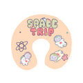 Factory custom u-shaped pillow neck support travel pillow memory foam u-shaped pillow corporate logo gift sponge pillow
