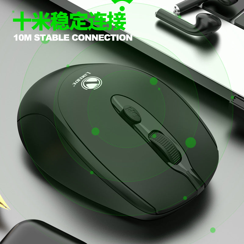 Limei q1 mini 2.4g wireless mouse - desktop pc, laptop, office & business smart power-saving mouse - ready to ship