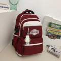 New american basketball backpack - high capacity, durable, scratch-resistant, water-repellent, lightweight, multifunctional for students and after-school activities