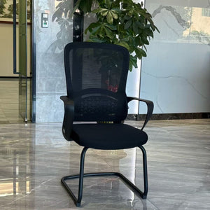 Bow-shaped office chair, comfortable for long periods of sitting, suitable for export, computer chair, home mahjong chair, ergonomic mesh backrest conference chair
