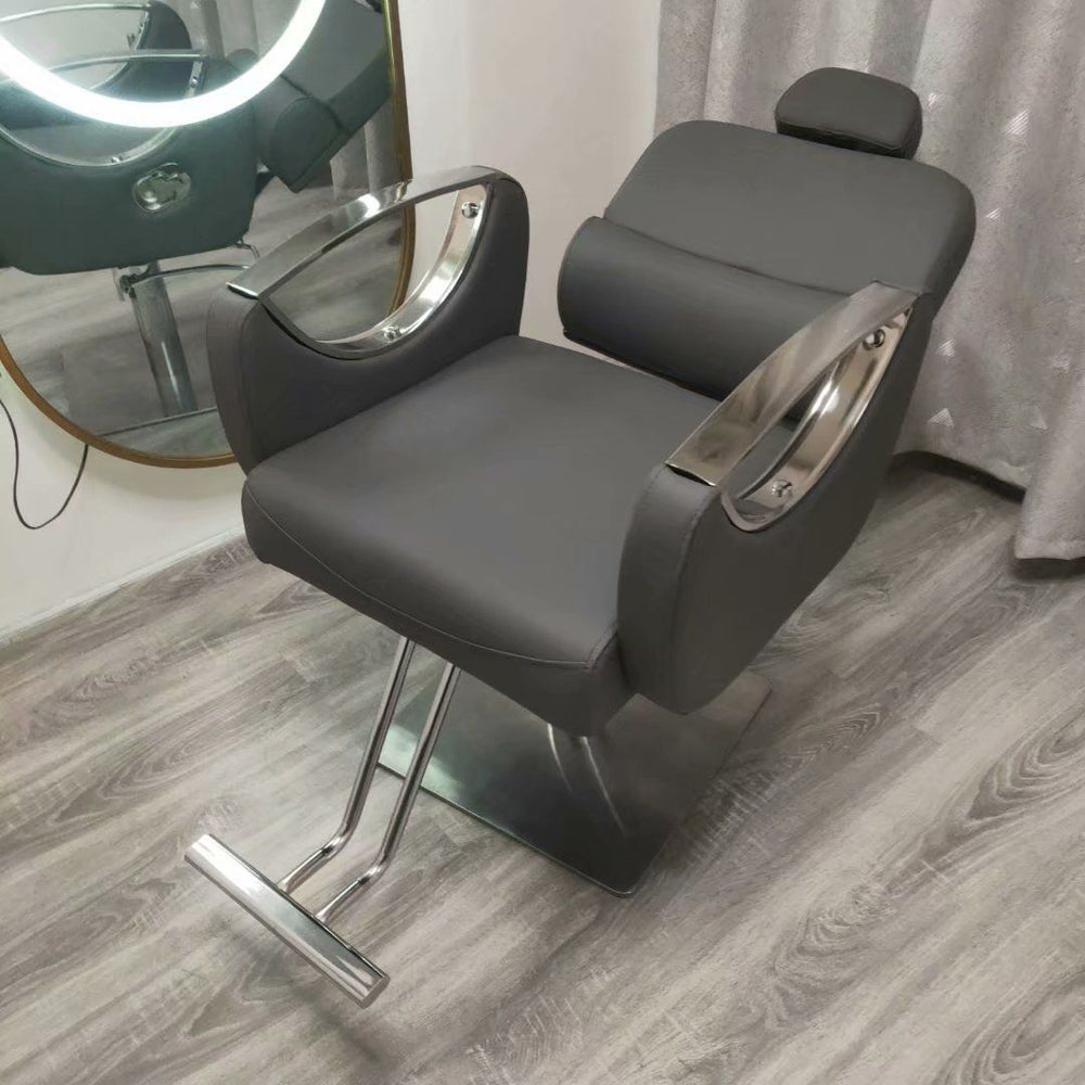 Barber shop chair can be reclined and lifted classypopular hairdressing chair hair salon special shaving lounge chair barber chair