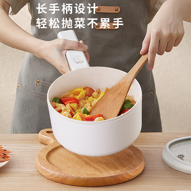Ceramic car electric cooking pot large truck 24v electric cooking pot car electric rice cooker 36v battery steaming and frying