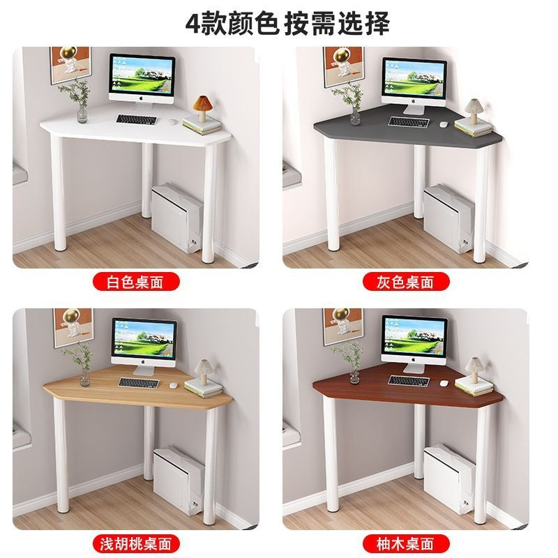 Computer desk for homesmall apartment mini office desk corner curved casualmodern triangular corner corner desk