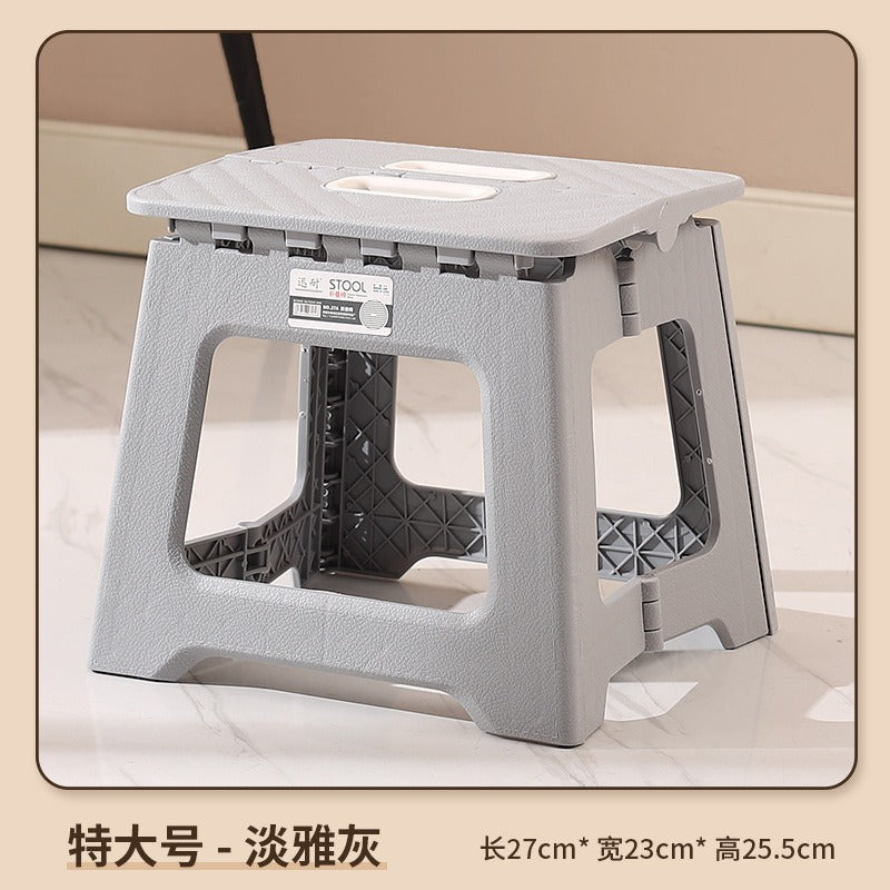 Foldable stool, thickened adult chair, portable home & outdoor camping chair, handheld durable student chair